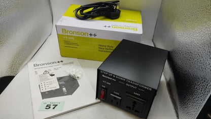 Bronson++ VT 300 Watt Transformer 110 Volt Converter Voltage Convert. New