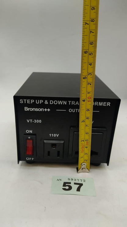 Bronson++ VT 300 Watt Transformer 110 Volt Converter Voltage Convert. New