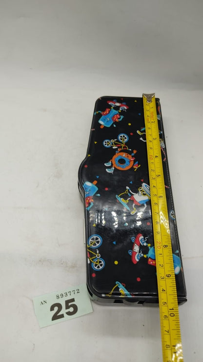 Smiggle Pop Out Pencil Case Black. Plastic Good Condition. Case Only. Used