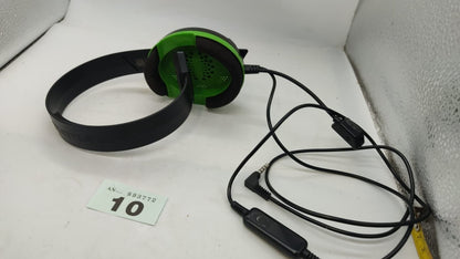 Turtle Beach Recon Chat Wired Headset For Xbox One. Black Green Used. Boxed