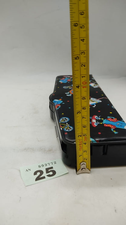 Smiggle Pop Out Pencil Case Black. Plastic Good Condition. Case Only. Used