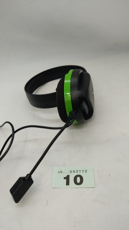 Turtle Beach Recon Chat Wired Headset For Xbox One. Black Green Used. Boxed