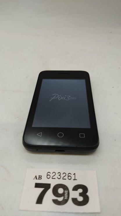 Alcatel Pixi 3 3.5 4009X Black EE Network 4GB 512MB Android Smartphone