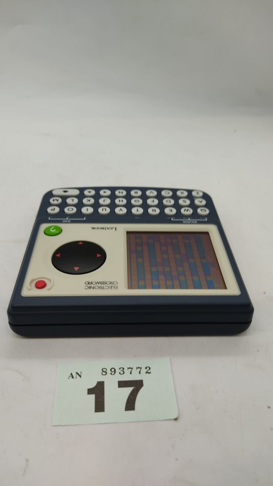 Lexibook CR1500 Handheld Crossword Electronic Puzzle Game, Boxed