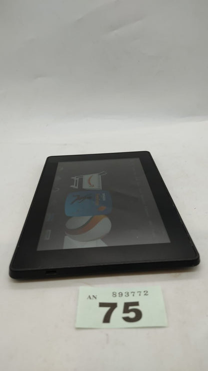 Amazon Kindle Fire HD 3rd Gen P48WVB4 Tablet- 16GB, Black. Device Only. Used