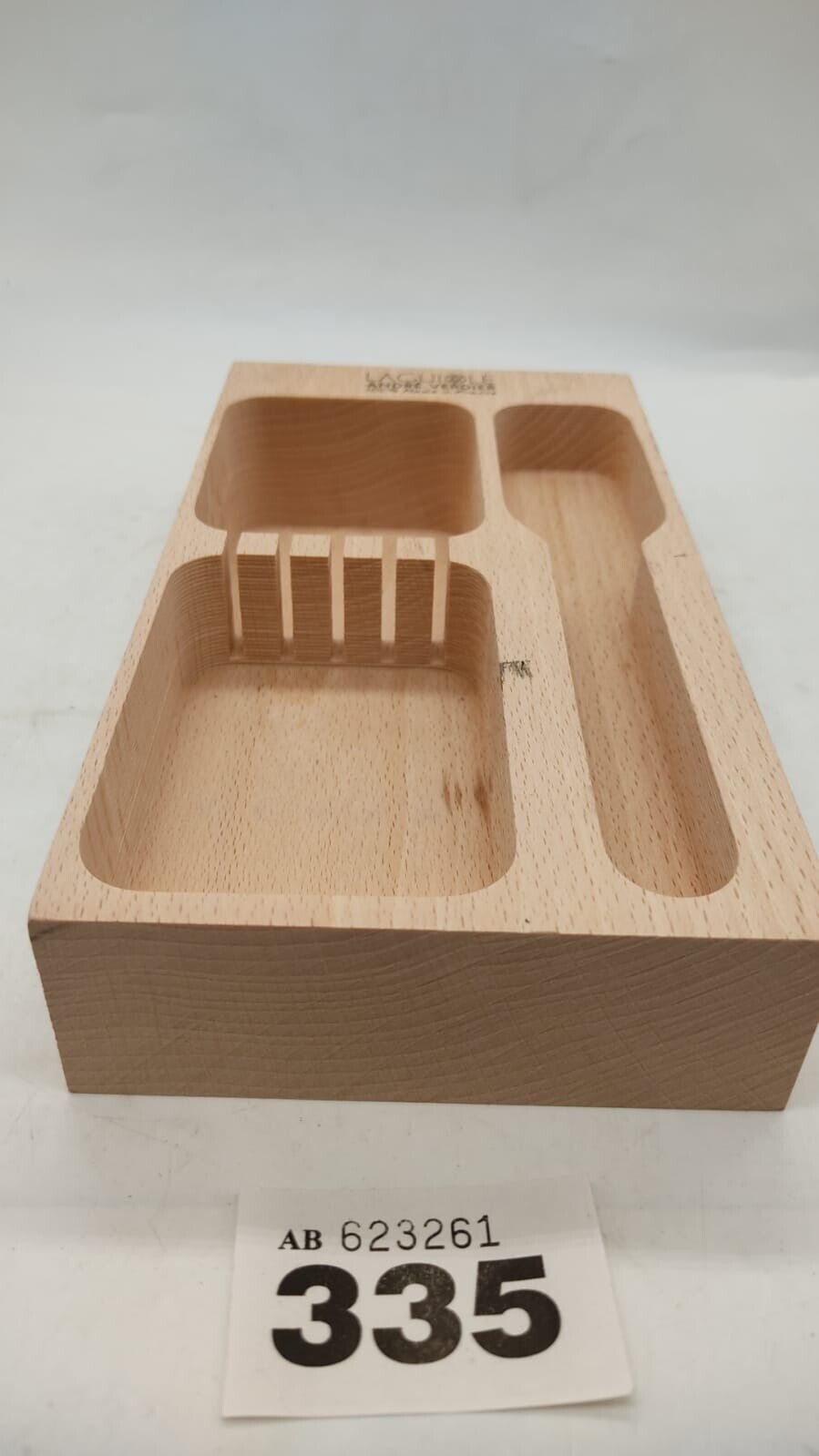 Laguiole Andre Verdier Wooden Cutlery Tidy, Made in France