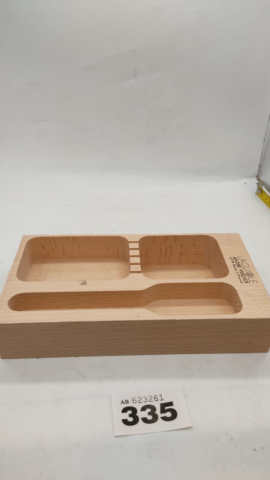 Laguiole Andre Verdier Wooden Cutlery Tidy, Made in France