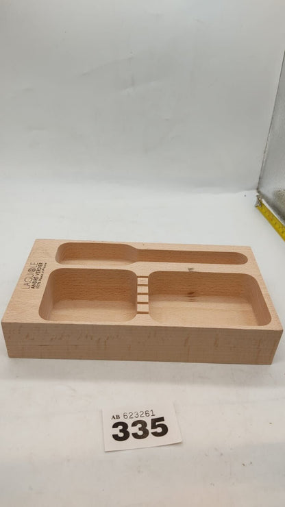 Laguiole Andre Verdier Wooden Cutlery Tidy, Made in France