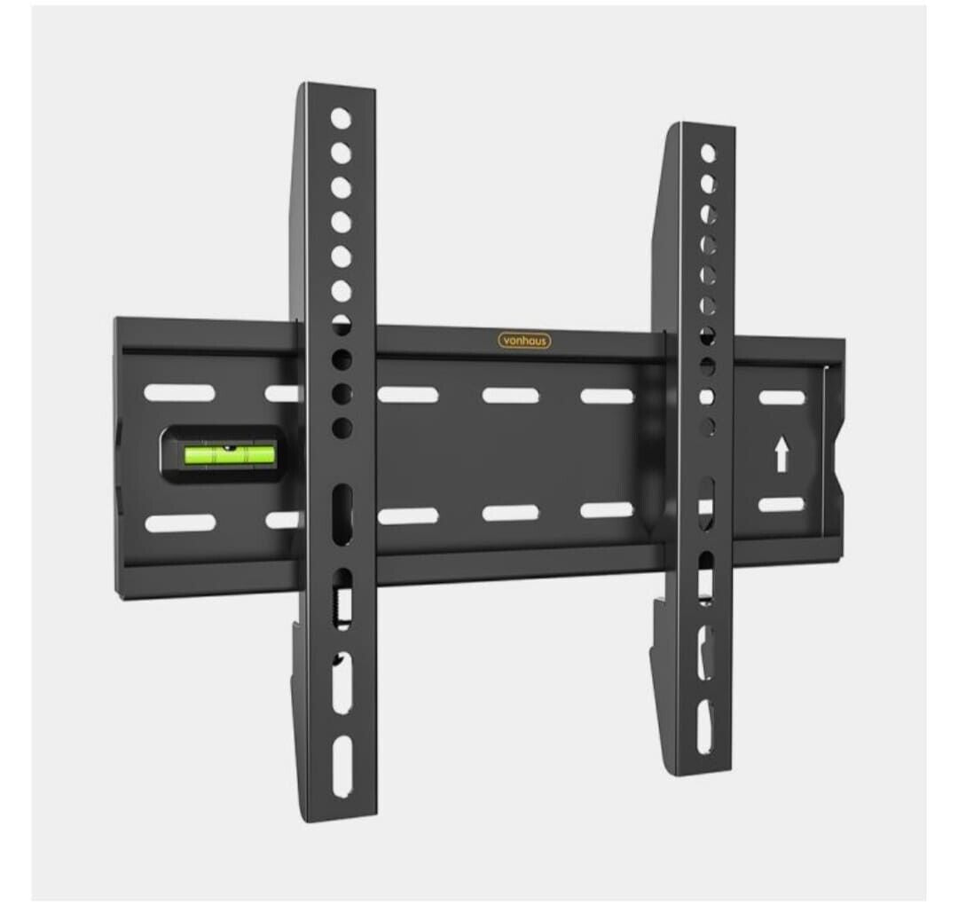 Vonhaus 15-42 inch Flat-to-Wall Mount TV Wall Bracket, New