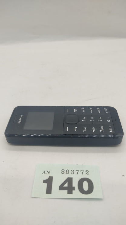 Nokia 105  Mobile Phone Vodafone - Black- Good Condition. In Original Box