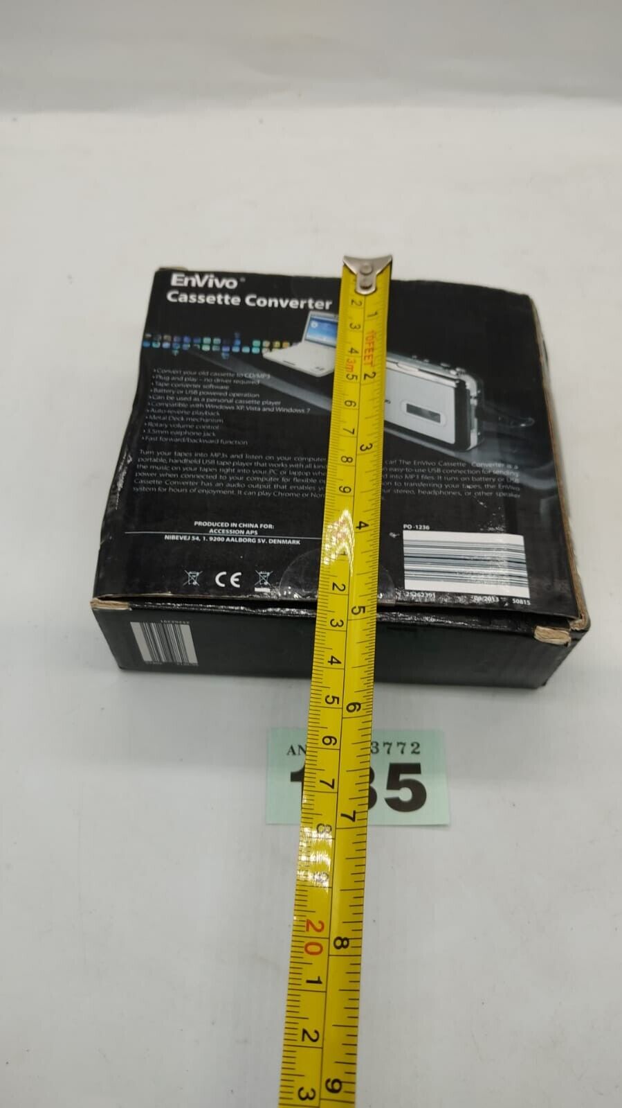 Envivo Cassette Converter. Can Also Be Used Normal Walkman, Model 50815. Boxed