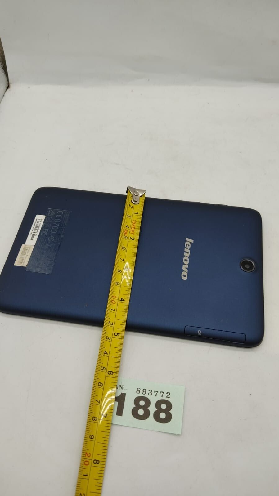 Lenovo A7-50 A3500-F 16GB Wi-Fi Blue Android Tablet. Device only. Used