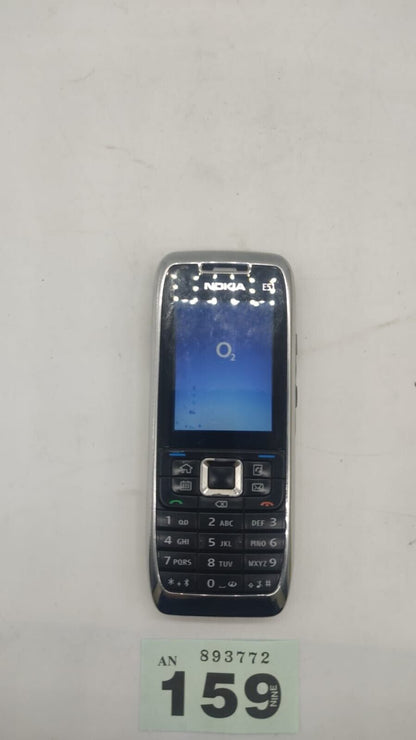 Nokia E51 Black GSM Mobile Smart Phone. O2 NETWORK. Tested working. Device only