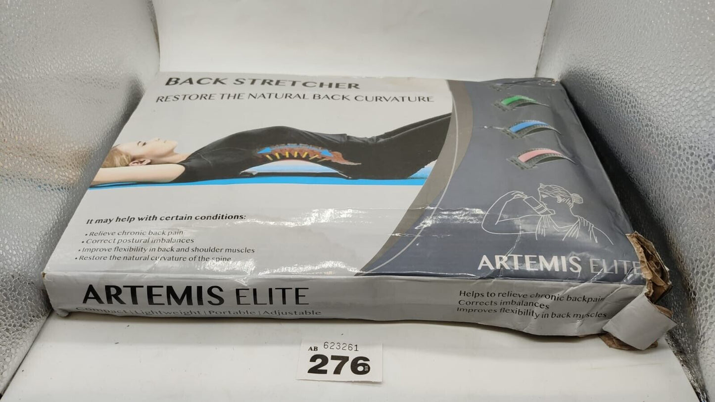 Artemis Elite Back Stretcher + Back Stretching Mat Inspired by Yoga Box Damaged