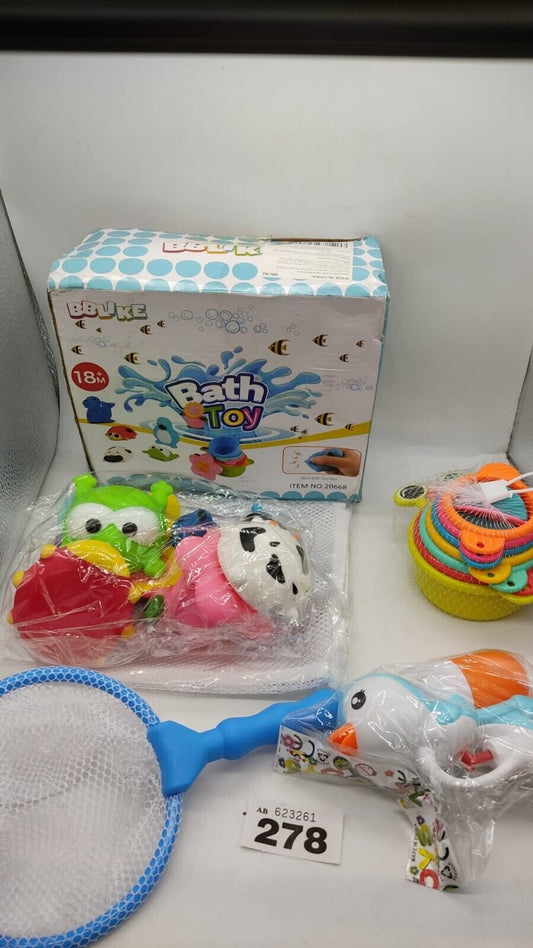 Bblike Baby Bath Toys 19 Pcs Set 18 Months Up Float Animal Squirts