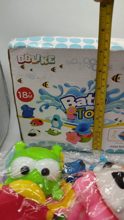 Bblike Baby Bath Toys 19 Pcs Set 18 Months Up Float Animal Squirts