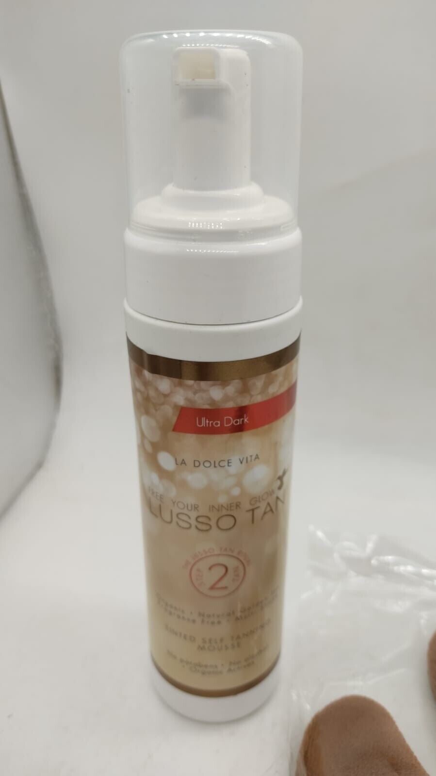 Lusso Tan Tanning Ritual for Body Ultra Dark-Tone Self Tan Mousse & Tanning Set