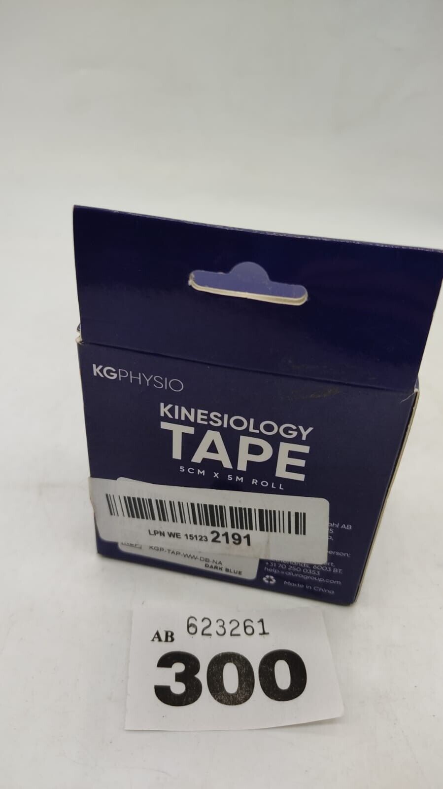 Genuine KG Physio Kinesiology Tape Blue Uncut Muscle Support Tape 5cm x 5m Roll