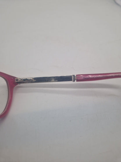 Kyusu KU1305 Full Rim Pink KU1305 Used Eyeglasses Frames ONLY - Eyewear Glasses