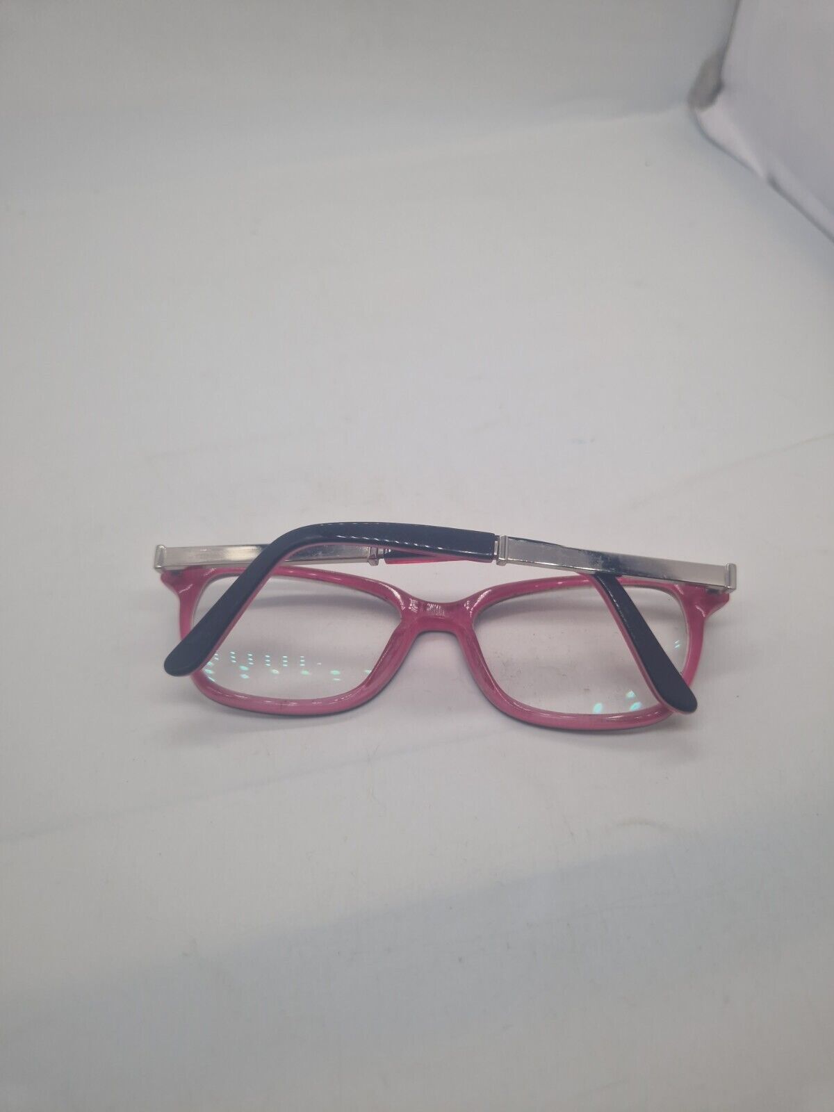 Kyusu KU1305 Full Rim Pink KU1305 Used Eyeglasses Frames ONLY - Eyewear Glasses