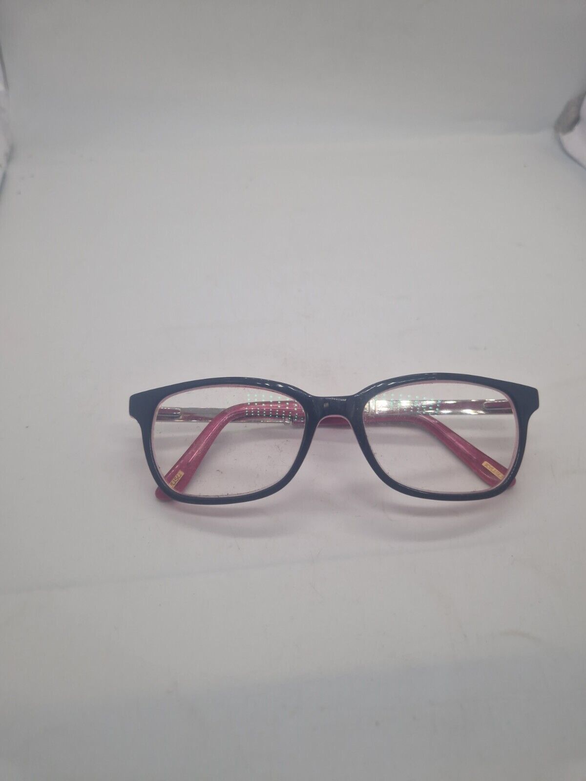 Kyusu KU1305 Full Rim Pink KU1305 Used Eyeglasses Frames ONLY - Eyewear Glasses