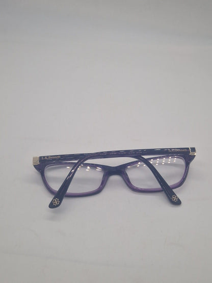 L.K.BENNETT eyeglasses Women’s Purple Black glasses frame MOD: LKB014 COL 2