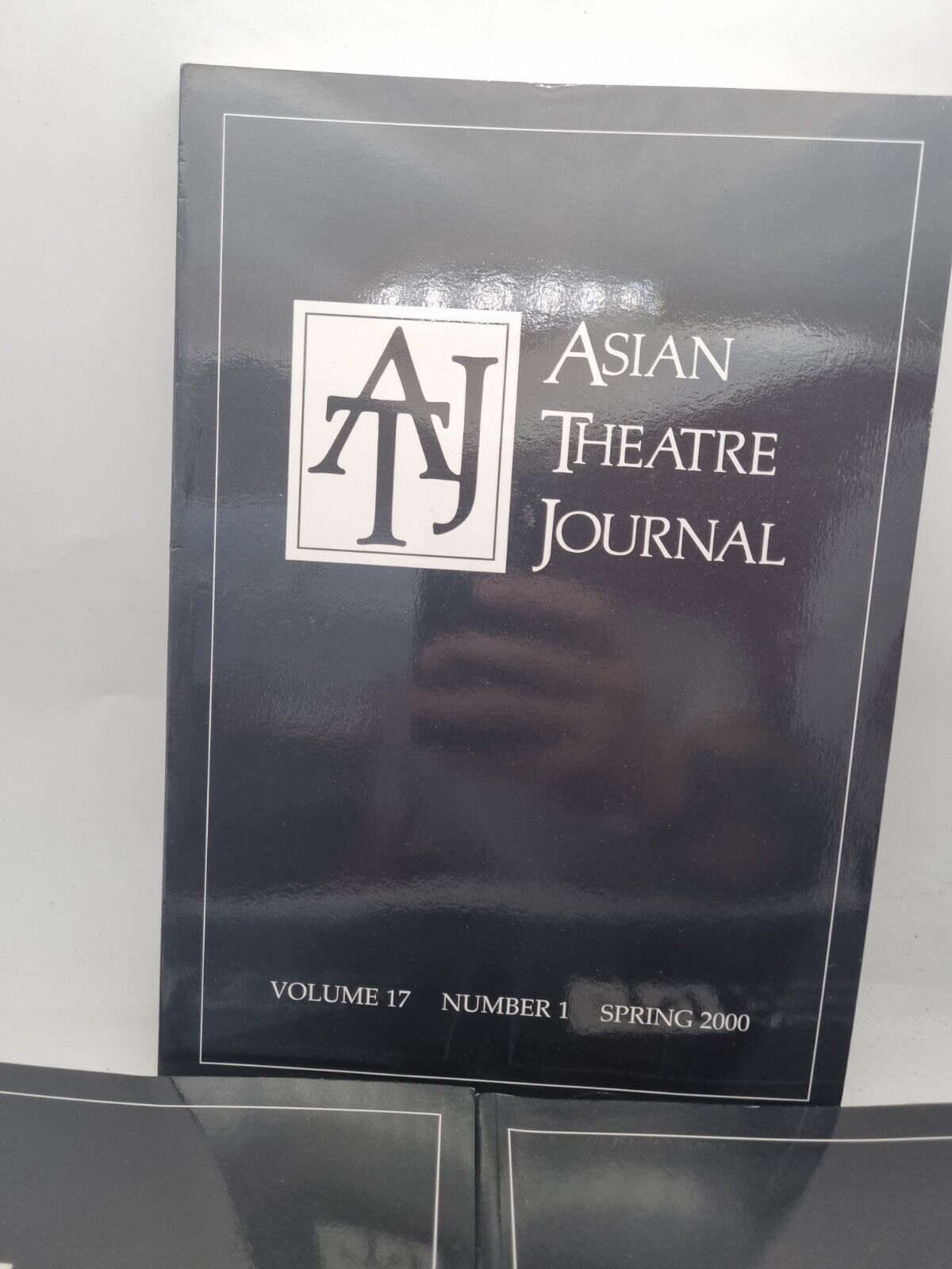 Lot Of 3 RARE Asian Theatre Journal Fall 1998, Spring 1999, 2000 Volumes 15, 16,