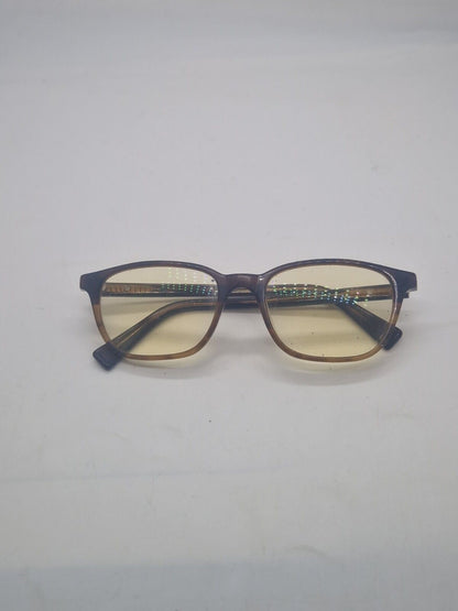 7 FOR ALL MANKIND eyeglasses MOTTLED BROWN SQUARE glasses frame MOD: 730 TTHNY