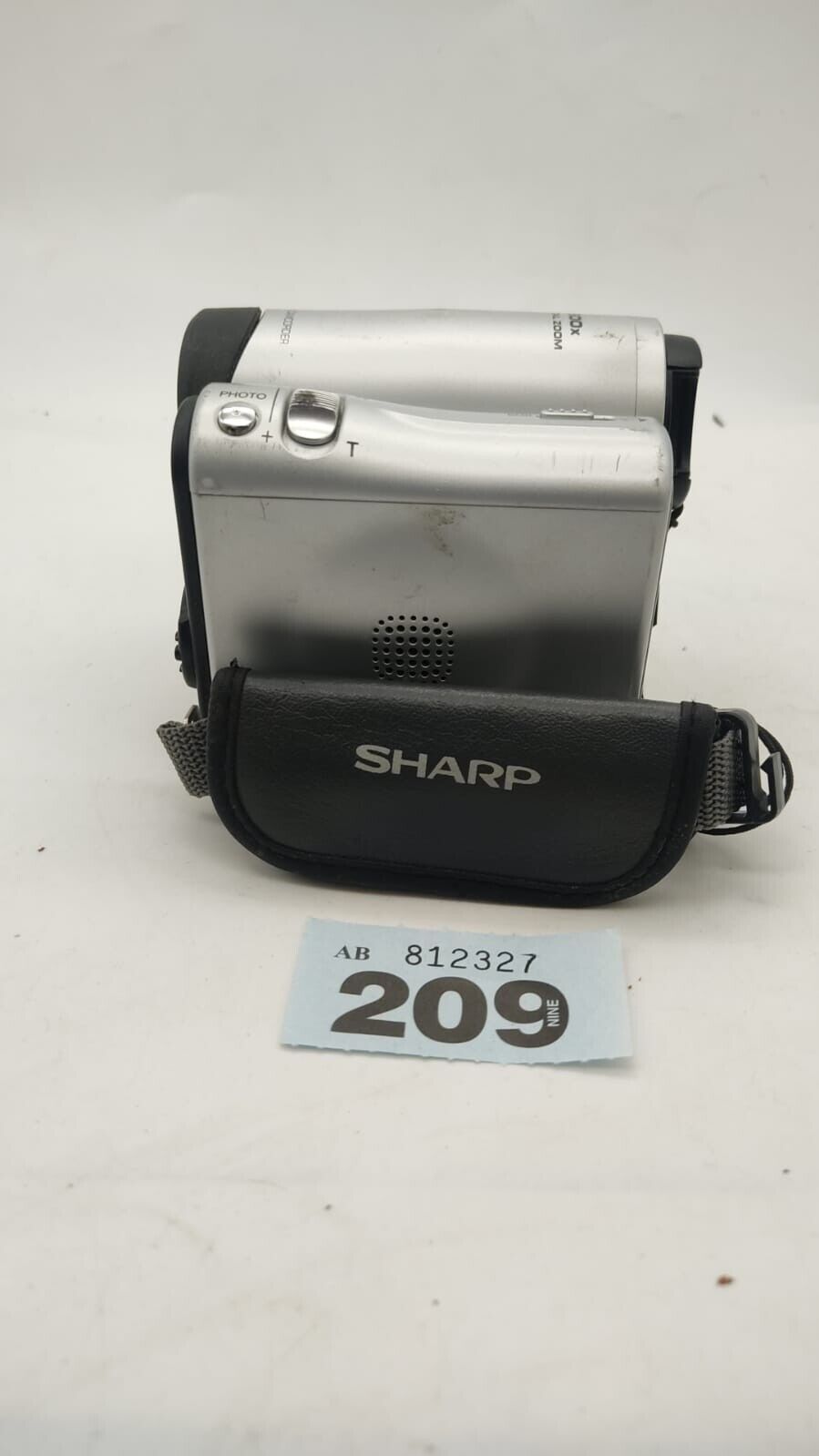 Sharp Viewcam VL-Z5H Silver 10x Digital Mini DV Camcorder for SPARES OR REPAIR