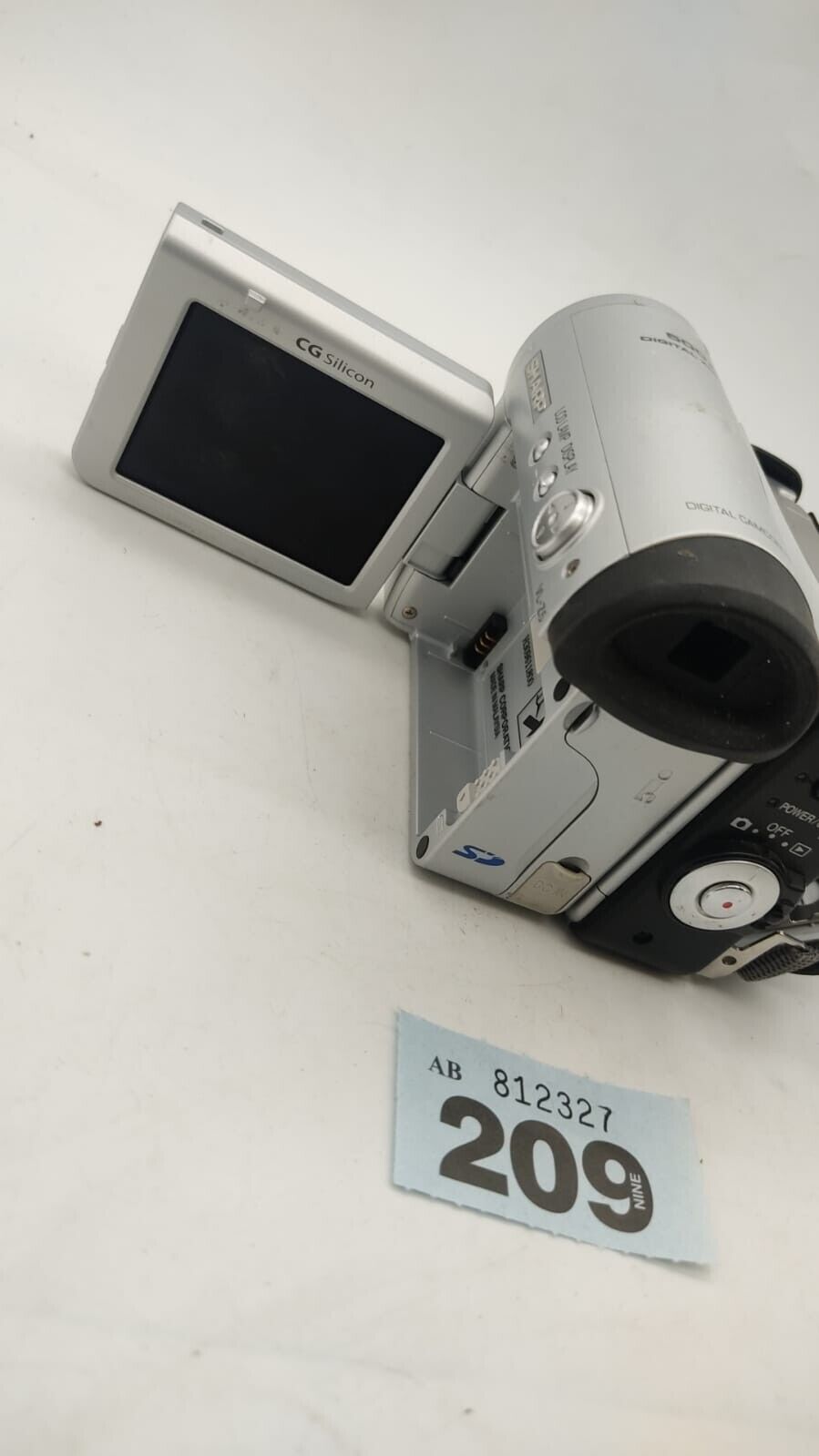 Sharp Viewcam VL-Z5H Silver 10x Digital Mini DV Camcorder for SPARES OR REPAIR