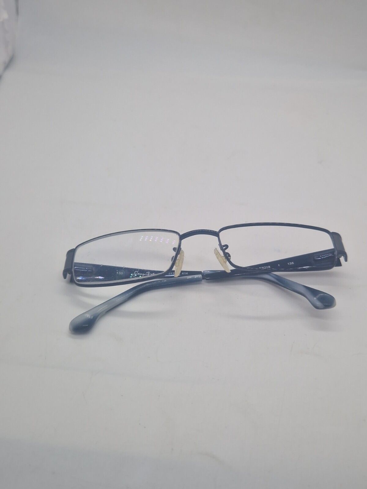 Sean John SJ1017 Full Rim RL4446 Used Eyeglasses Frames ONLY - Eyewear Black