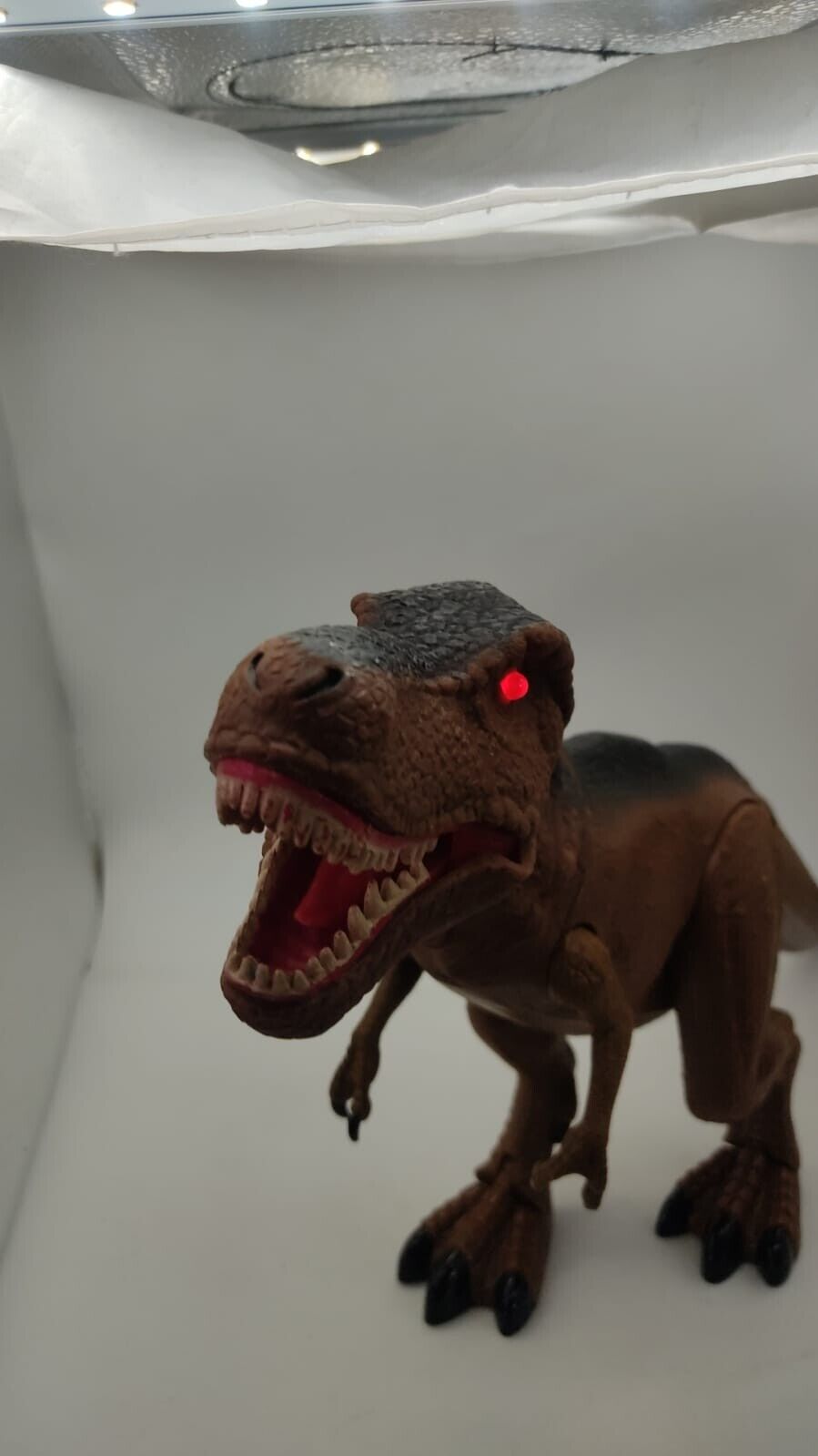 Dragon-I Toys T-Rex Dinosaur Electronic Walking Moving Roars Light Up Eyes