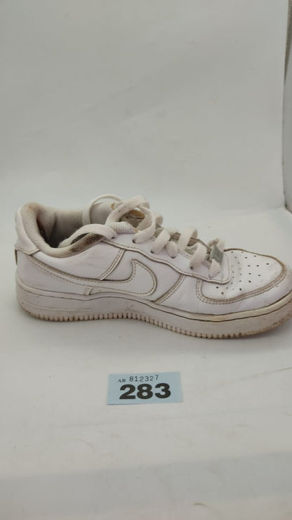 Nike Air Force 1 Sneaker Shoes Low Top Logo Lace Up White Womens Size UK 4.5