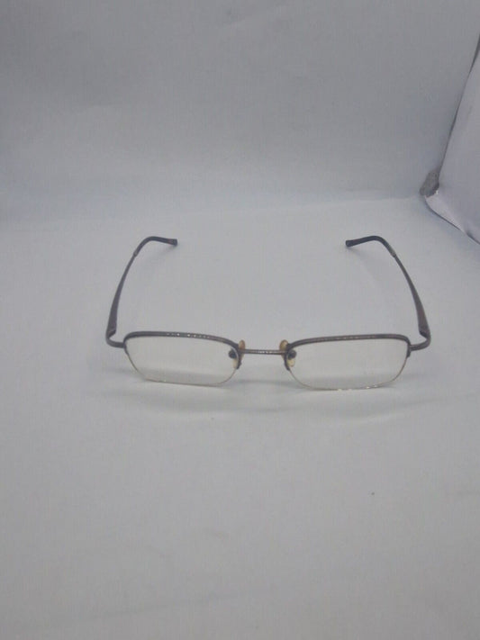 FCUK French Connection Brown Half Rim Glasses Frames OFC26 COL 003