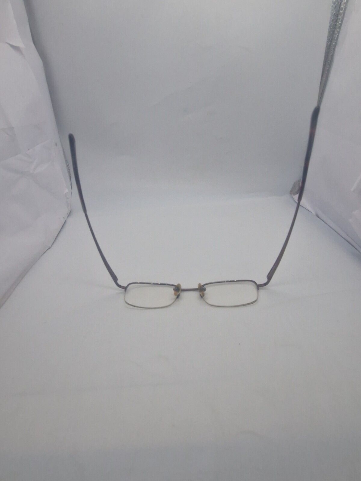 FCUK French Connection Brown Half Rim Glasses Frames OFC26 COL 003