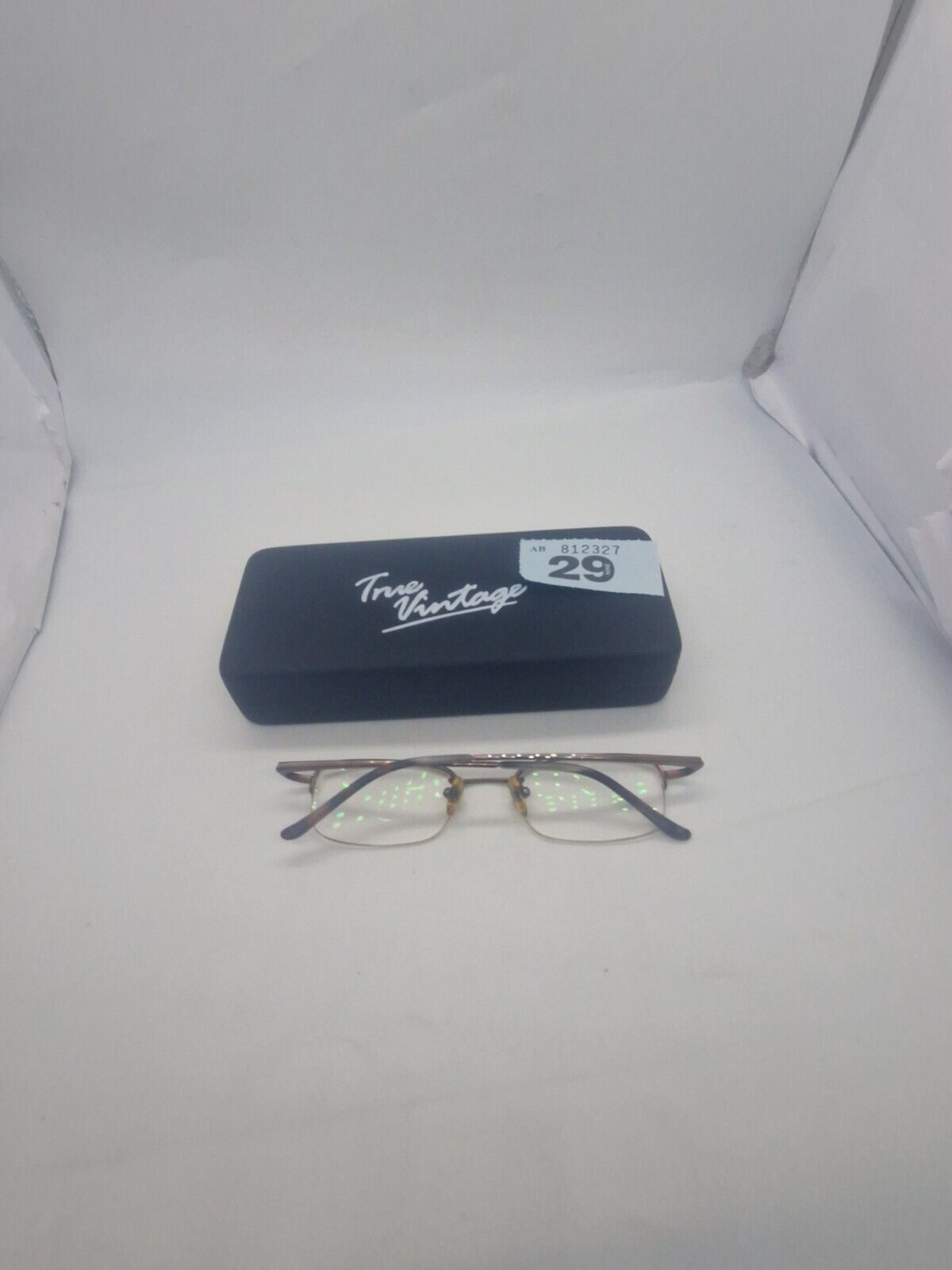 FCUK French Connection Brown Half Rim Glasses Frames OFC26 COL 003