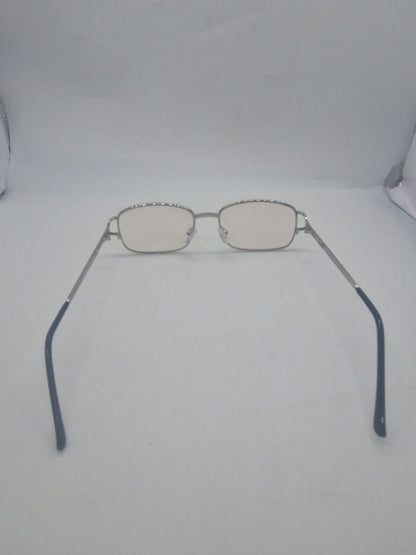 Baseline Freda Glasses Frames Silver Full Rim Eyeglasses Spectacles 40035514