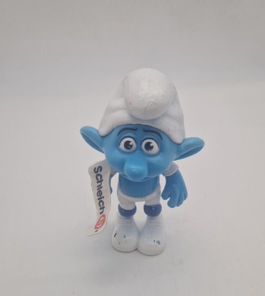 RARE 2011 Panicky Smurf 3" McDonald's Movie Action Figure Peyo 2011 McDonald's