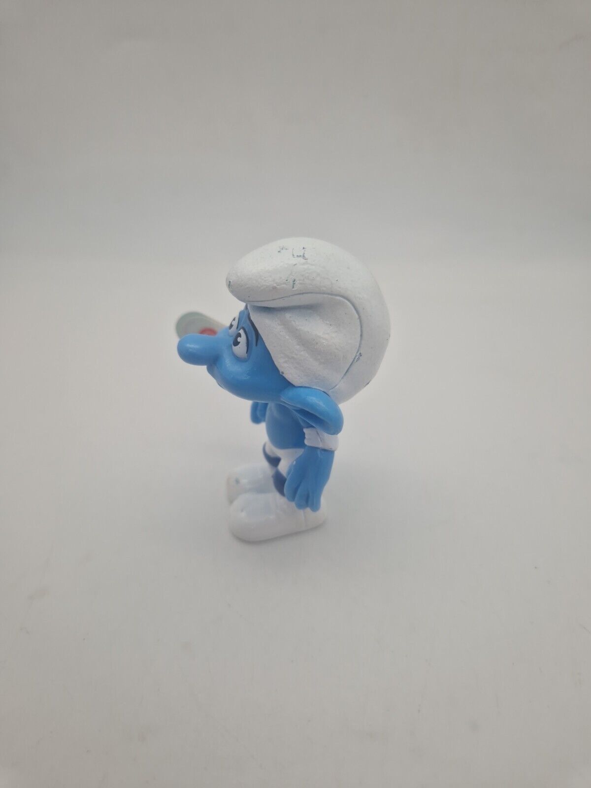 RARE 2011 Panicky Smurf 3" McDonald's Movie Action Figure Peyo 2011 McDonald's