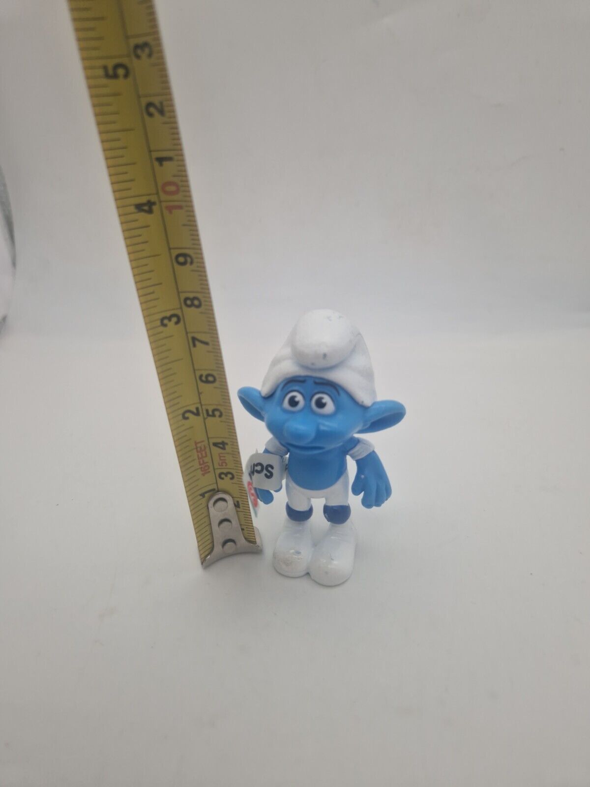 RARE 2011 Panicky Smurf 3" McDonald's Movie Action Figure Peyo 2011 McDonald's