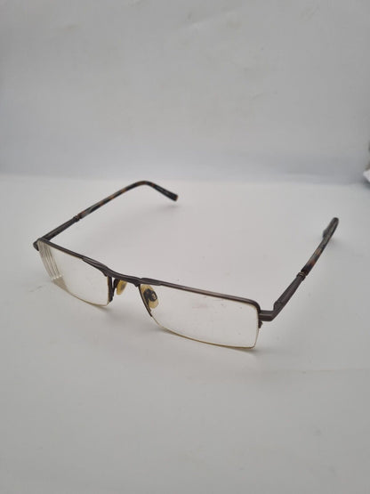 JASPAR Conran JC09 Brown eyeglasses Half Rim SQUARE glasses frame MOD: 24876766