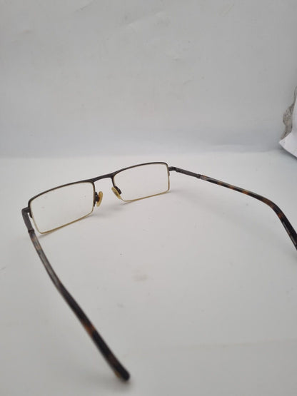 JASPAR Conran JC09 Brown eyeglasses Half Rim SQUARE glasses frame MOD: 24876766