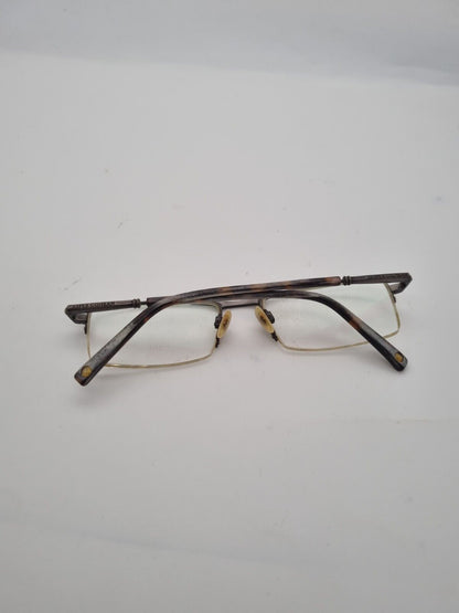 JASPAR Conran JC09 Brown eyeglasses Half Rim SQUARE glasses frame MOD: 24876766