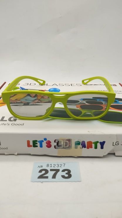 LG 3D Glasses - Set of 5 Party Pack Multicoloured - AG-F215 boxed