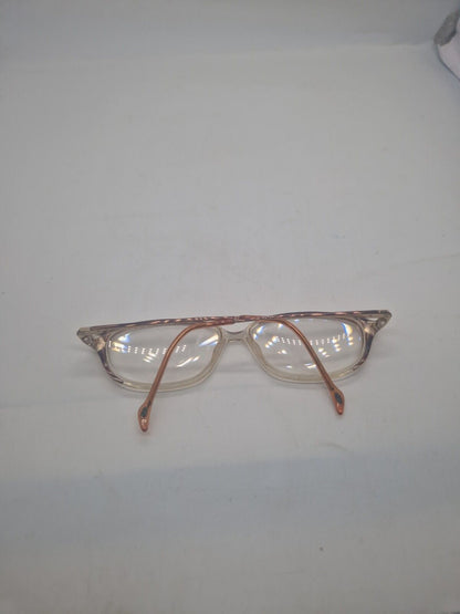 Stepper SI-012 130 Round FULL Rim Brown Eyeglasses Glasses Eyewear Vintage