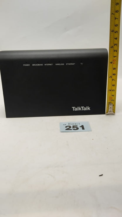 TalkTalk Router Huawei HG633 Untested No Leads -  Untested