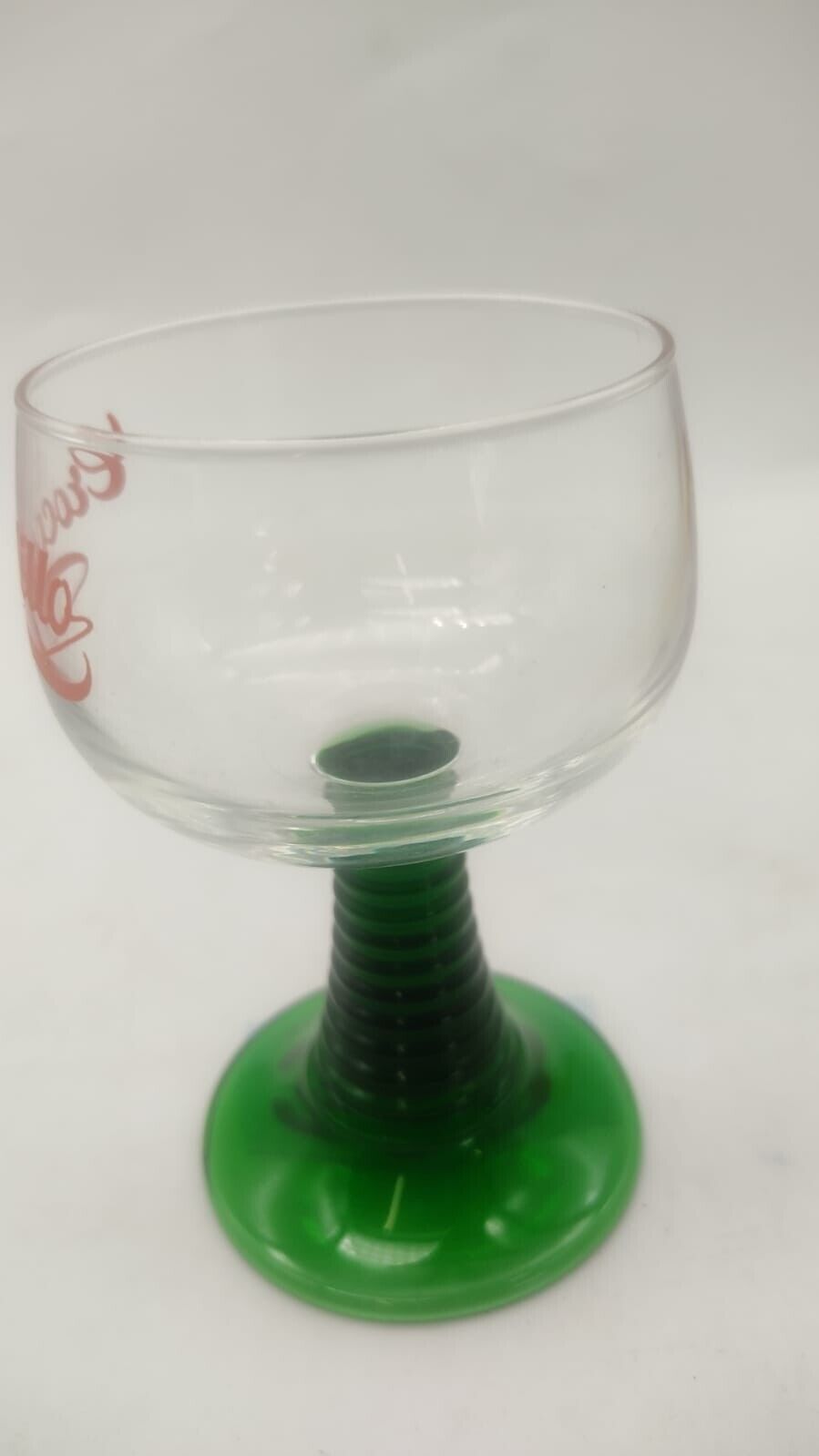 Crocodillo Aperitif/Wine/Cocktail Glass, Beehive Glasse, Green - Made in France