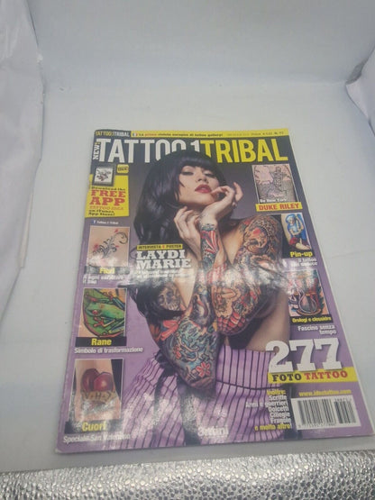 Tattoo .1 TRIBAL Vol 71 Italian Book Fashion Laydi Marie Feb 2013 Magazine Ideas