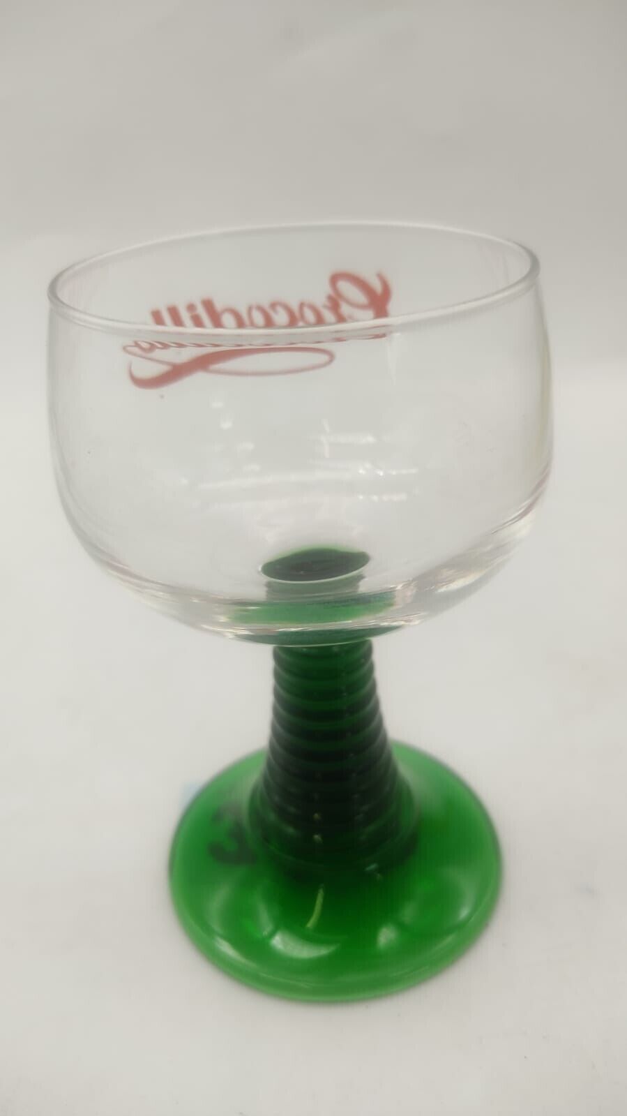 Crocodillo Aperitif/Wine/Cocktail Glass, Beehive Glasse, Green - Made in France