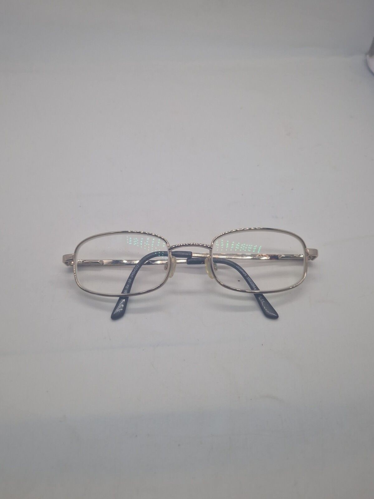 SPECSAVERS eyeglasses SILVER OVAL glasses frame MOD: Hi Rx 10 24564212